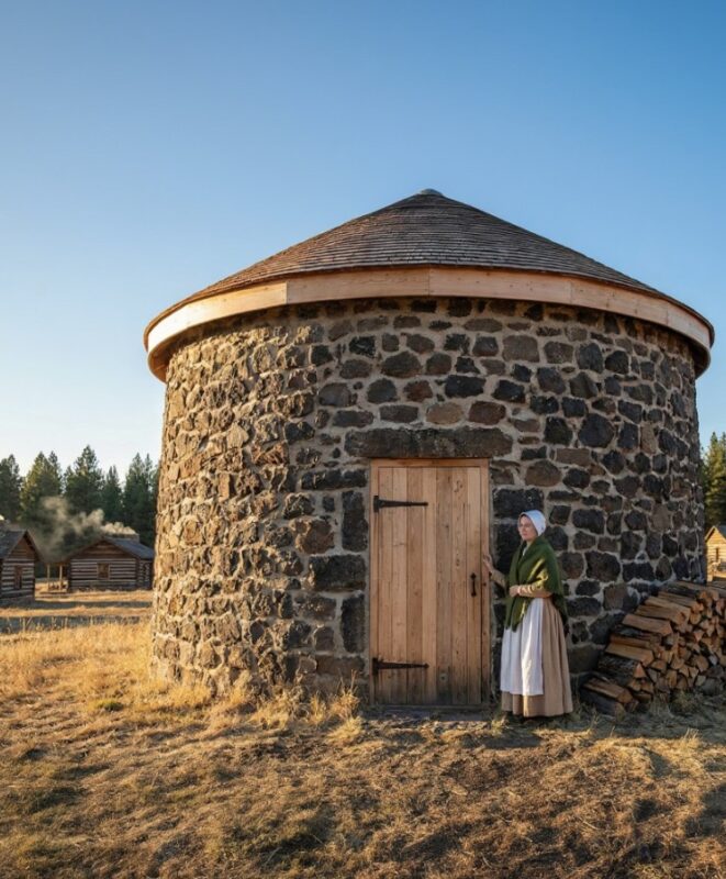 Een oudere vrouw kocht deze bunker voor een prijs die drie keer lager was dan de marktwaarde, maar toen ze de deur opende en naar binnen ging, was ze geschokt door wat ze daar zag
