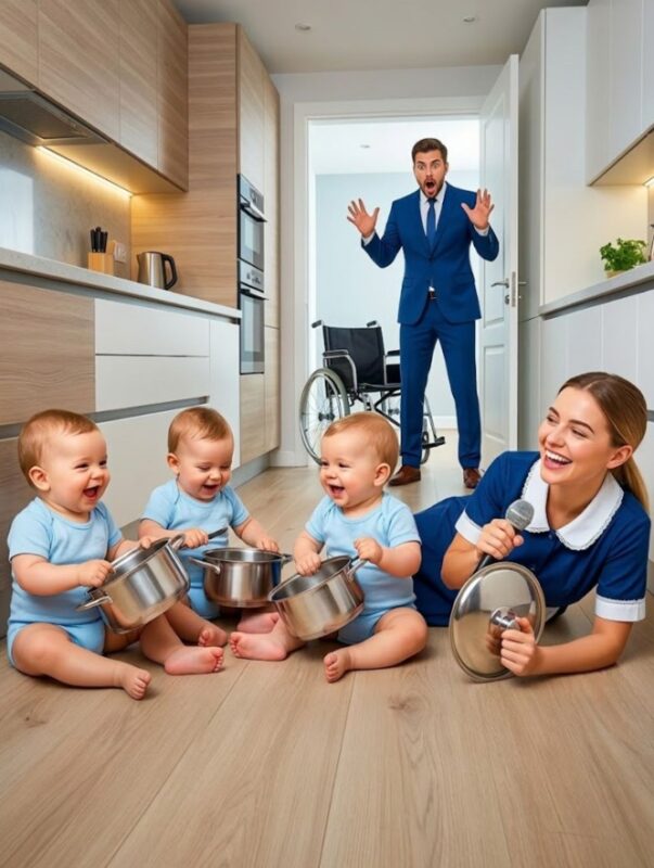 Een miljardair, na lange onderhandelingen, kwam thuis en, toen hij zijn kinderen op de vloer zag zitten, deed hij met de gouvernante iets dat iedereen schokte