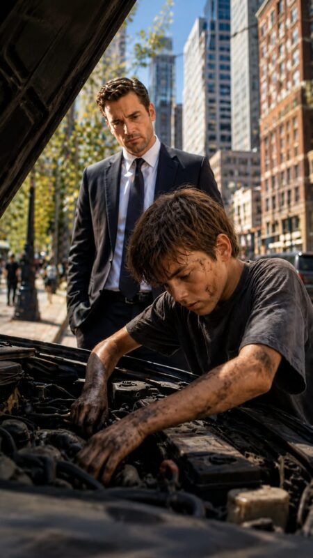 “Als je de motor kunt repareren, geef ik je een miljard dollar,” zei de man spottend, ervan overtuigd dat het kind het niet zou kunnen doen ։ Maar enkele seconden later, toen hij achter het stuur ging zitten en probeerde de motor te starten, was de man geschokt door wat er gebeurde